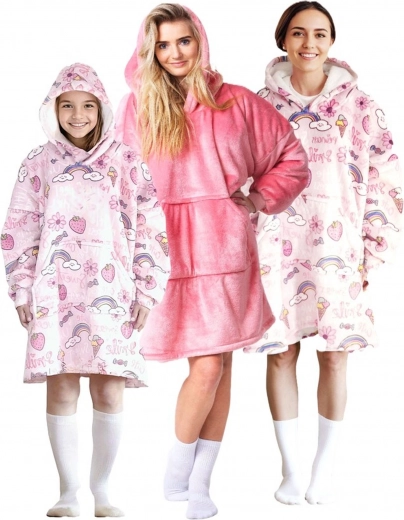 Dolce stampa a tema e comodo taglio oversize