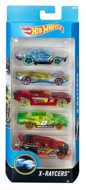 Set di 5 macchine Hot Wheels