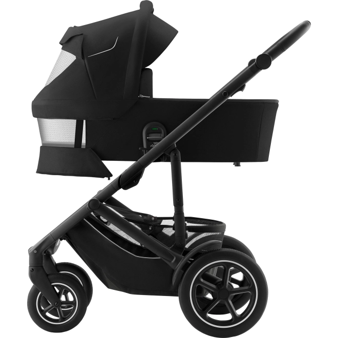 Set passeggino Smile 5Z con culla e seggiolino auto Baby-Safe PRO Classic, Space Black