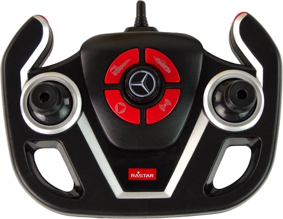 Macchinina R/C Mercedes-Benz con pianale - rosso