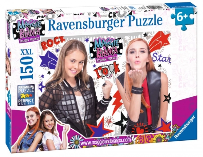 Puzzle XXL 150 pezzi Maggie e Bianca Rockerky