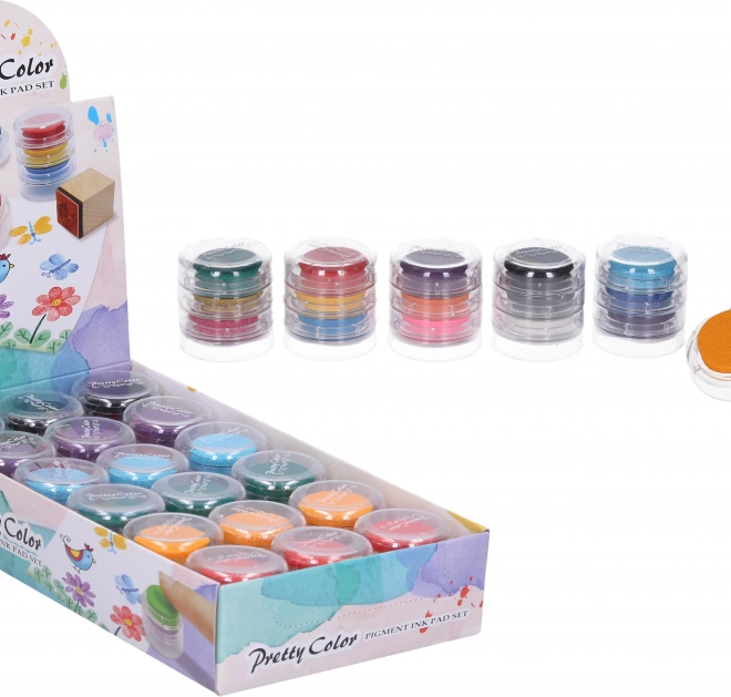 Tampone inchiostrante 3 in 1 – tre colori in uno