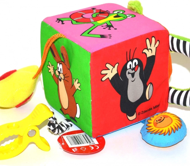 Cubo multi in tessuto con Mole
