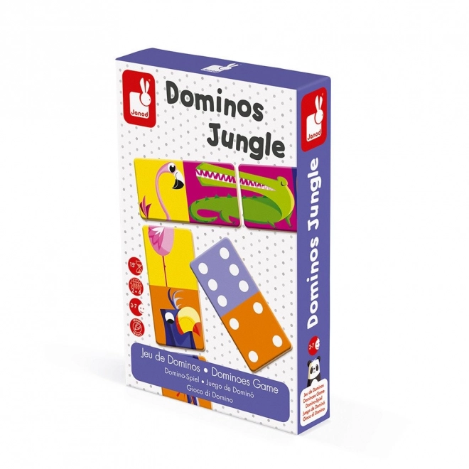 Domino con animali della giungla di Janod