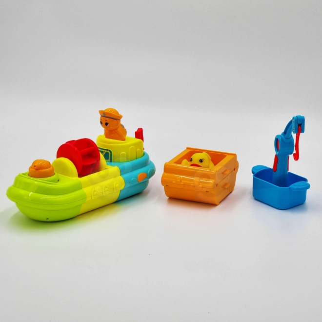 Barca giocattolo da bagno per bambini Woopie