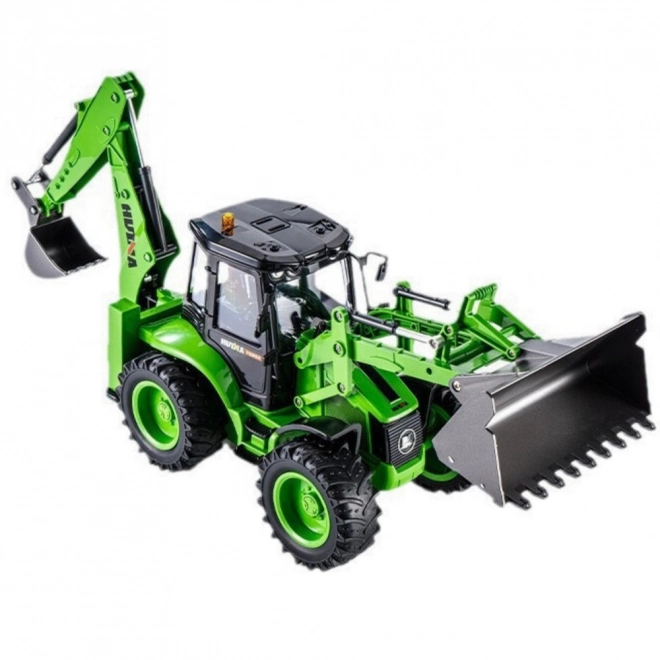 Escavatore RC verde Huina 1:14