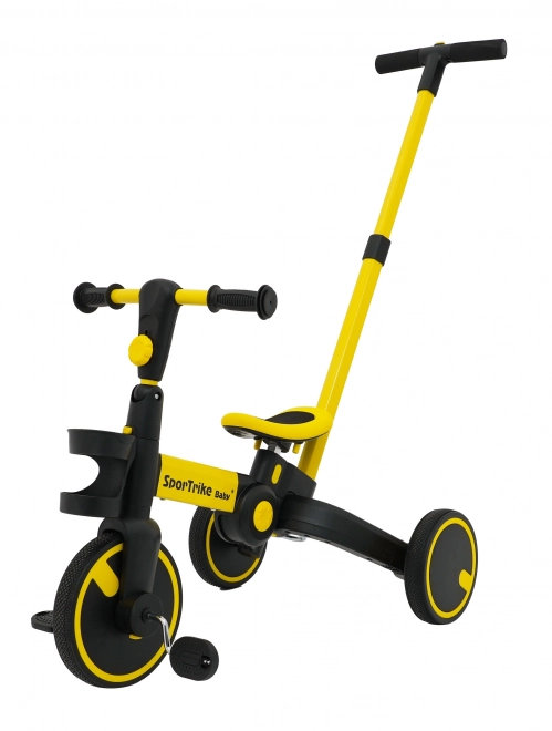 Triciclo Happy Bike 3 in 1 Sportrike Giallo