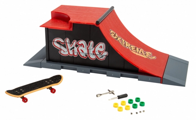 Mini skateboard con rampa Extreme Simba