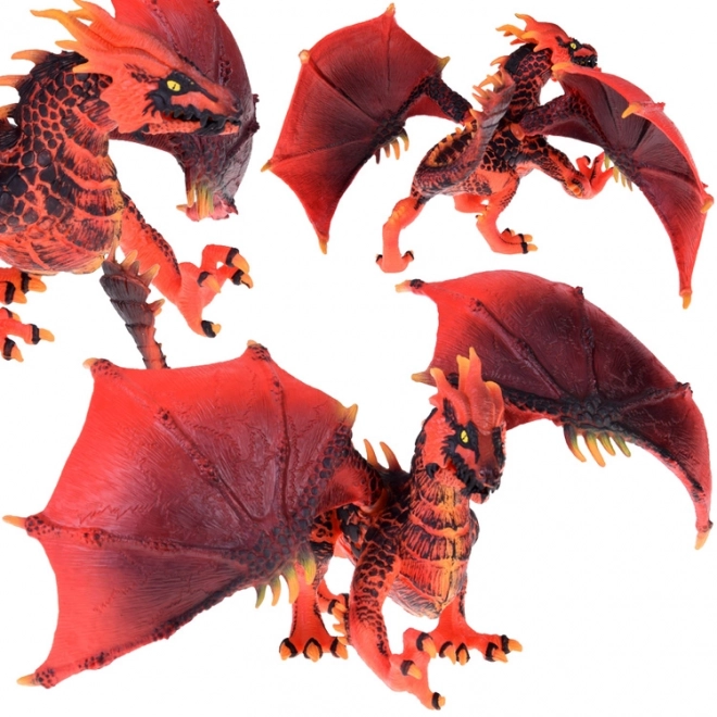 Figurina Drago Rosso