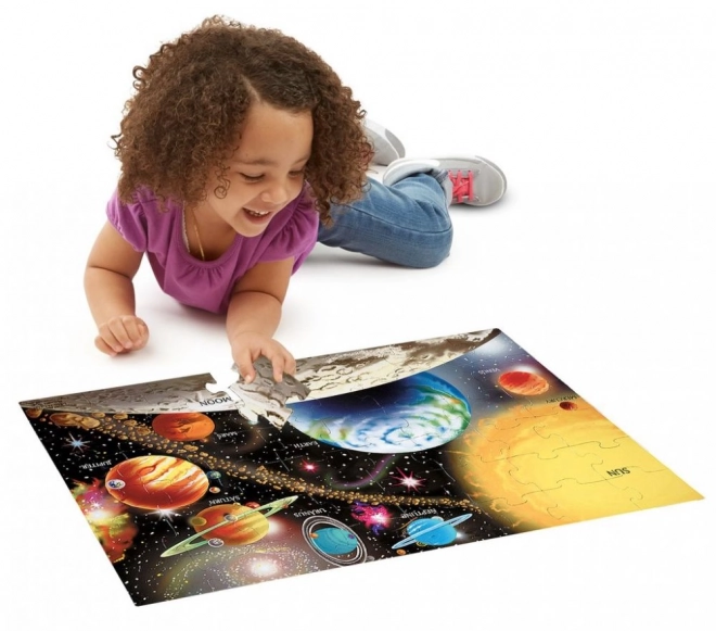 Puzzle da pavimento Sistema Solare 48 pezzi