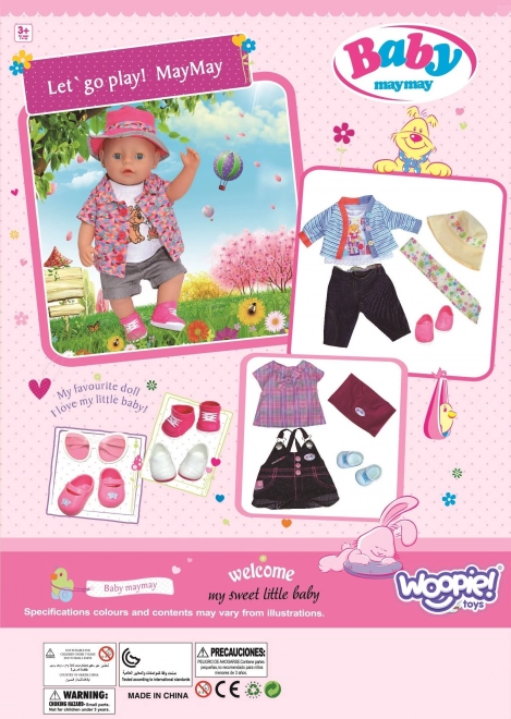 Abbigliamento Colorato per Bambola Woopie