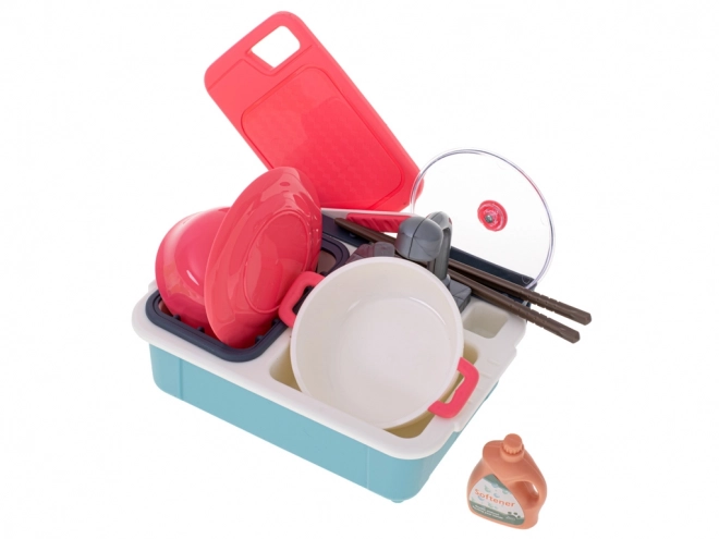 Set Giocattolo: Lavello Cucina con Accessori per Bambini