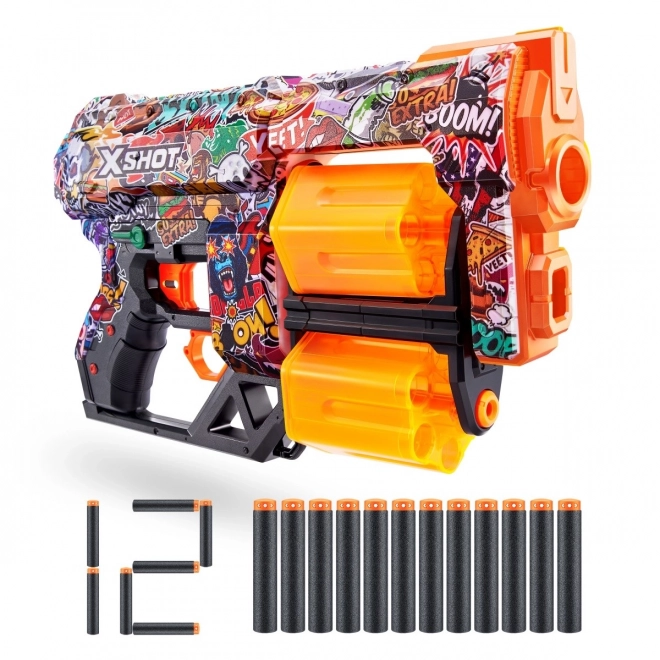 Lancia Proiettili X-Shot Skins Dread (12 Dardi)