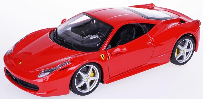 Modello Ferrari 458 Italia Scala 1:24 in Rossa