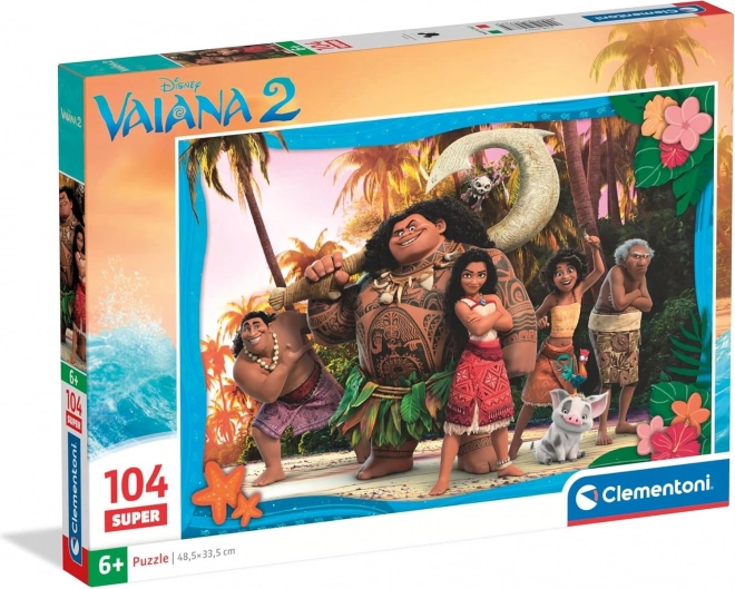 Puzzle SuperColor Vaiana 104 pezzi