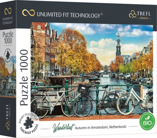 Puzzle TREFL Wanderlust: Autunno ad Amsterdam 1000 pezzi