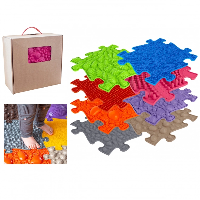 Mata sensoriale ortopedica puzzle per bambini