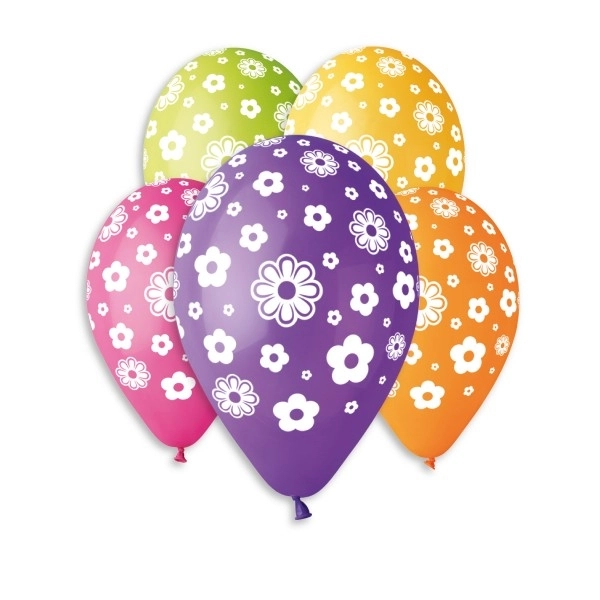 Palloncini gonfiabili fiori 30 cm