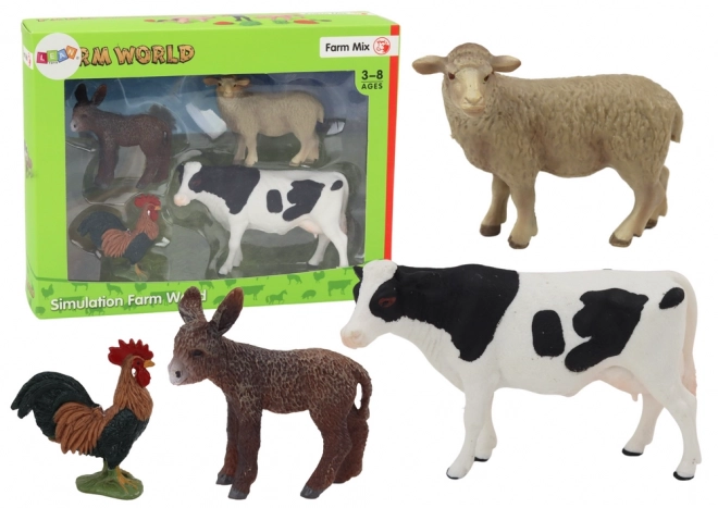 Set di Animali della Fattoria per Bambini