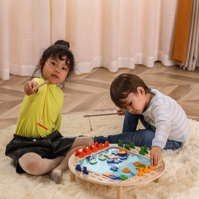 Gioco di Pesca in Legno