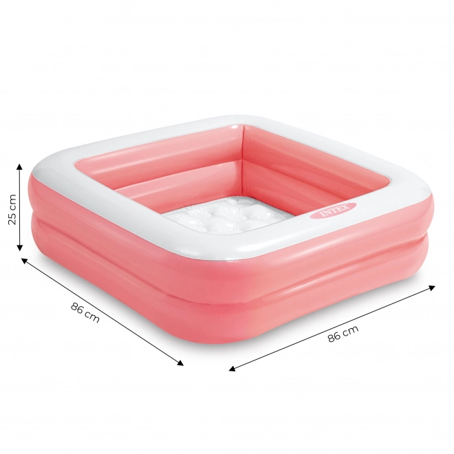 Piscina gonfiabile per bambini rosa chiaro