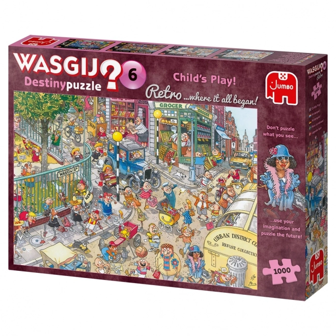 Puzzle Wasgij Destiny 6: Divertimenti Infantili 1000 pezzi