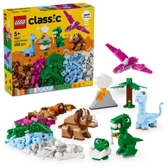 Lego Classic dinosauri creativi