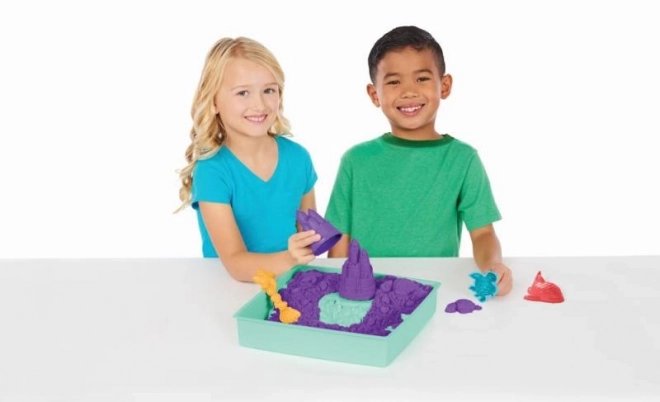 Kinetic Sand - set sabbiera viola