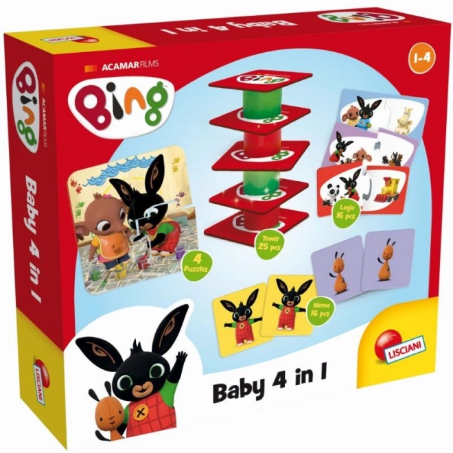 Gioco 4 in 1 per Bambini di Bing