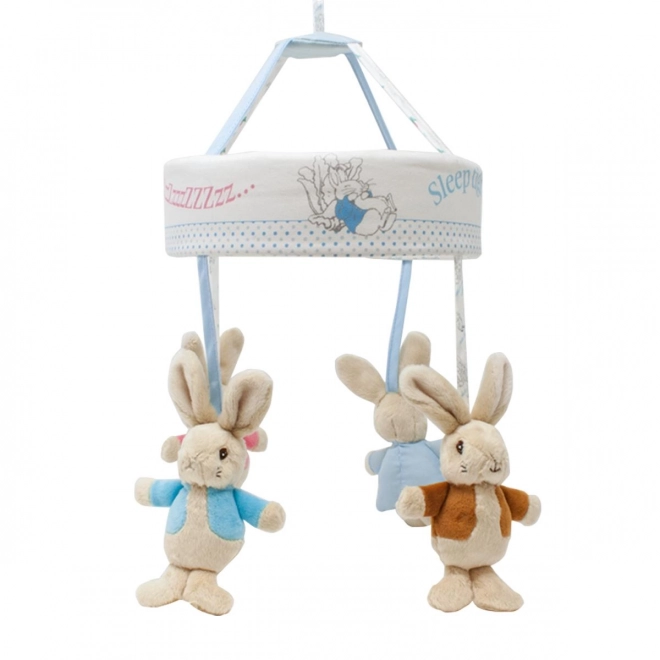 Carillon musicale per culla con coniglietti Peter Rabbit