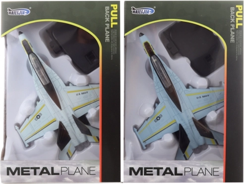 Aereo metallico a batteria con suono e luci