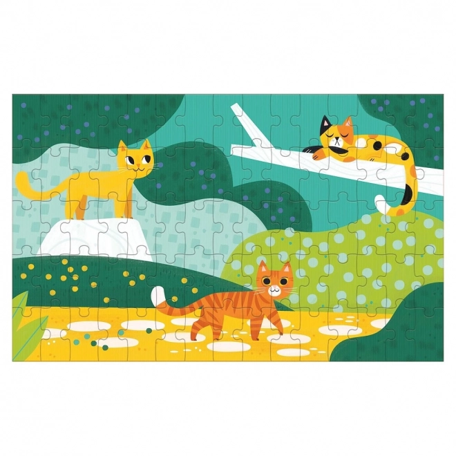 Puzzle Lenticolare Gatti piccoli e grandi