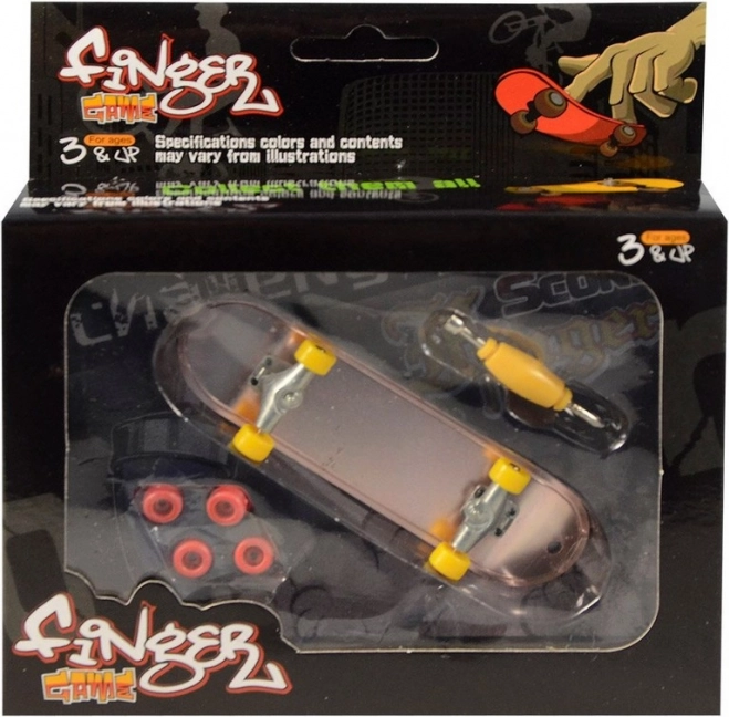 Skateboard da dito in metallo 9 cm