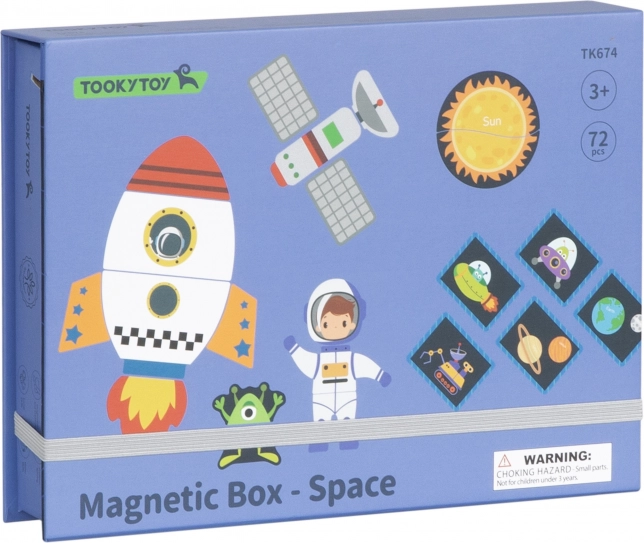 Puzzle Magnetico Spazio - TOOKY TOY