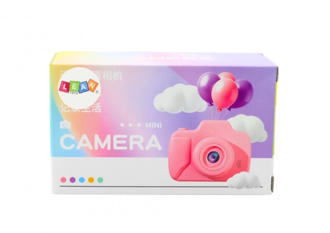 Fotocamera per bambini con giochi e memoria 64GB bianco