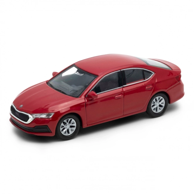 Auto modello Škoda Octavia 1:34 rossa