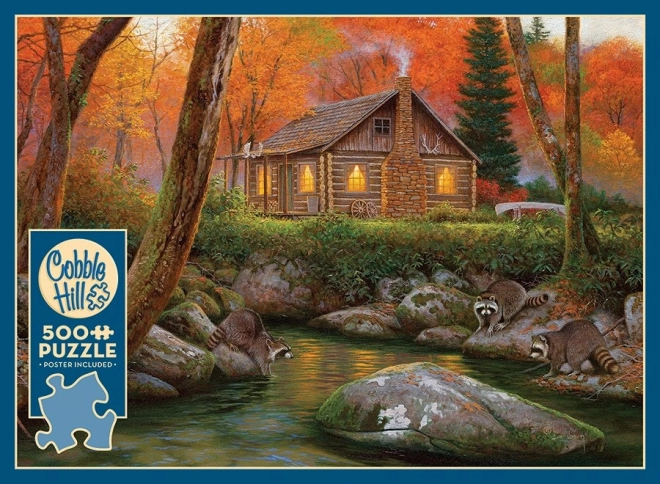 Puzzle Rifugio di Fine Settimana 500 Pezzi Cobble Hill