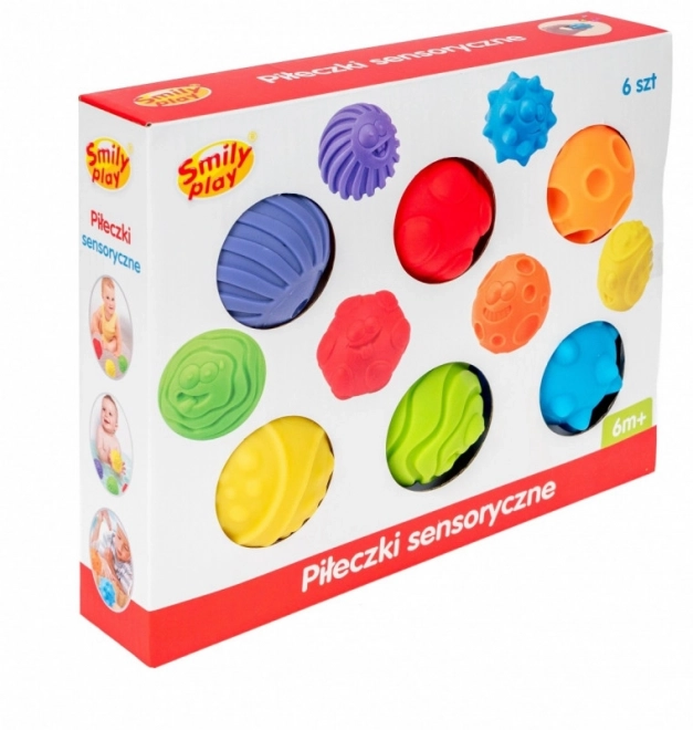 Palle Sensoriali per Bambini - Set di 6