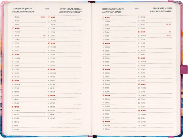 Agenda Settimanale Ninfea 2025