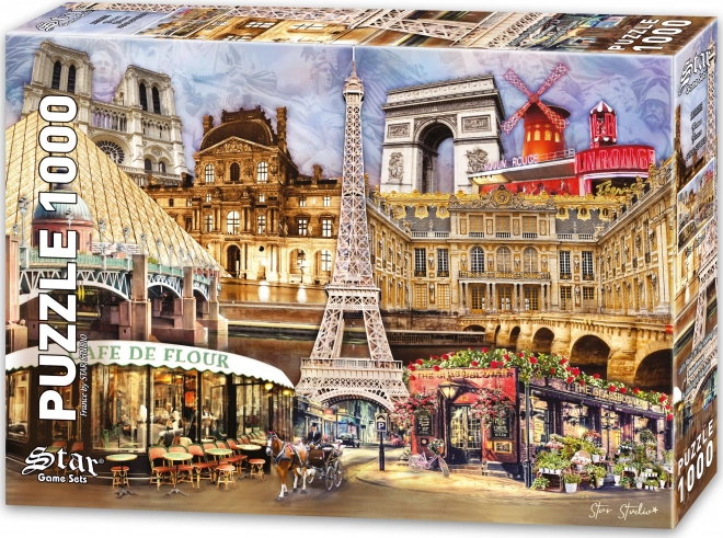 Puzzle Francia 1000 pezzi