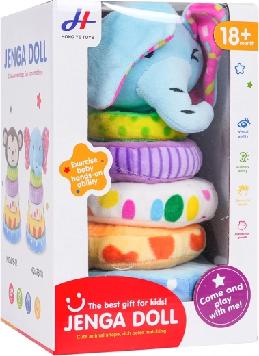 Divertente squeaker nella testa dell’elefante