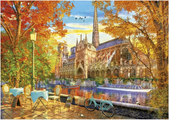 Puzzle Notre Dame d'autunno 1000 pezzi