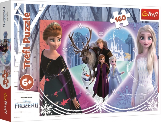 Puzzle TREFL Frozen 2: Momenti di gioia 160 pezzi