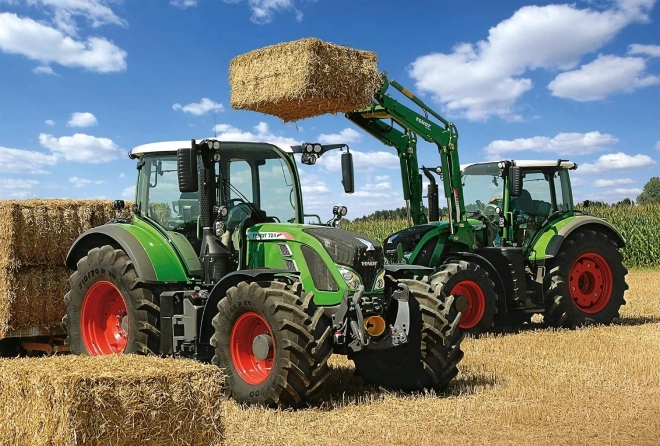 Puzzle trattori Fendt 724 Vario e Fendt 716 Vario 100 pezzi