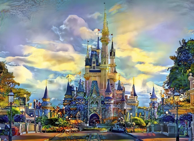 Puzzle Il Mondo di Disney - Castello di Orlando