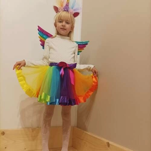 Costume Unicorno Arcobaleno