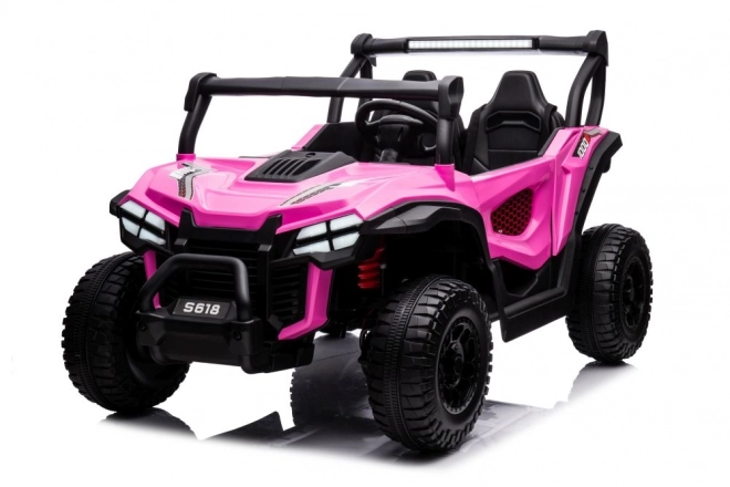 Auto Elettrico Rosa 4x4