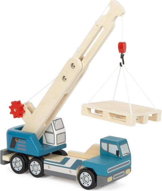 Gru per carico Small Foot con pallet