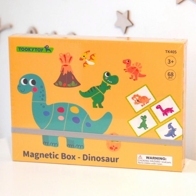 Puzzle magnetico dinosauri di Tooky Toy