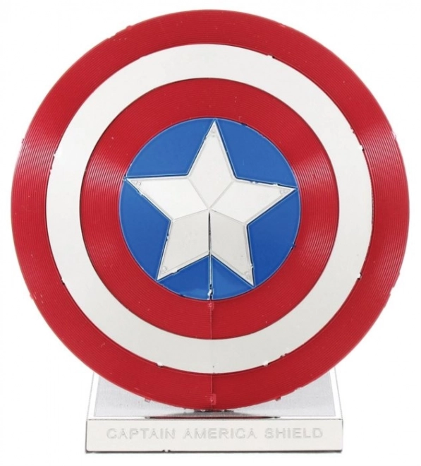 Puzzle 3D Metal Earth scudo di Capitan America